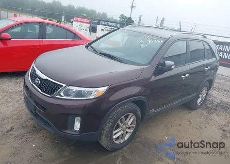 2015 Kia Sorento Lx V6 z USA, uszkodzony, nr VIN 5XYKTDA76FG565178